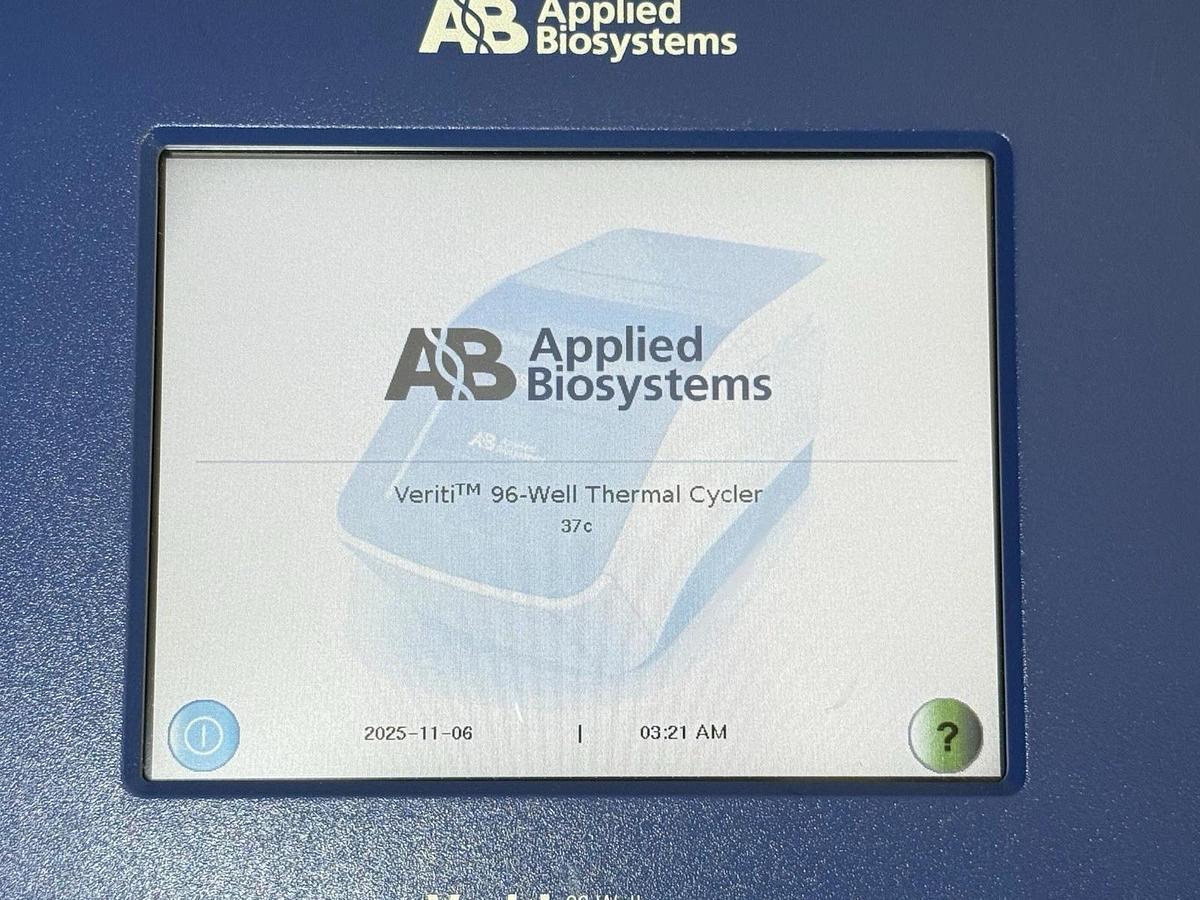 Used Applied Biosystems Veriti 96-well Thermal Cycler PCR Model: 9902 (P/N: 4375786)