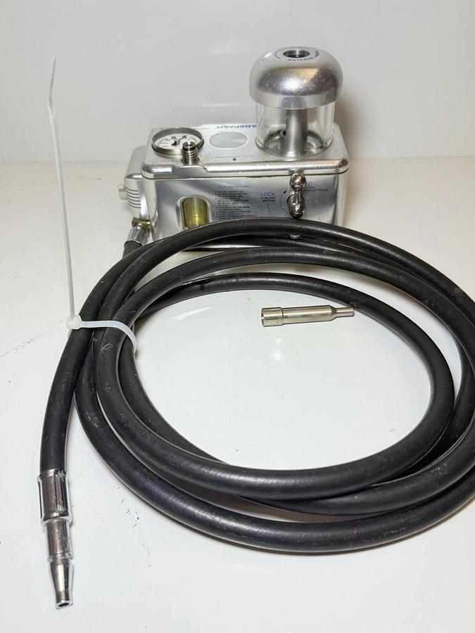 Used Anspach Autolube III Pneumatic Foot Pedal