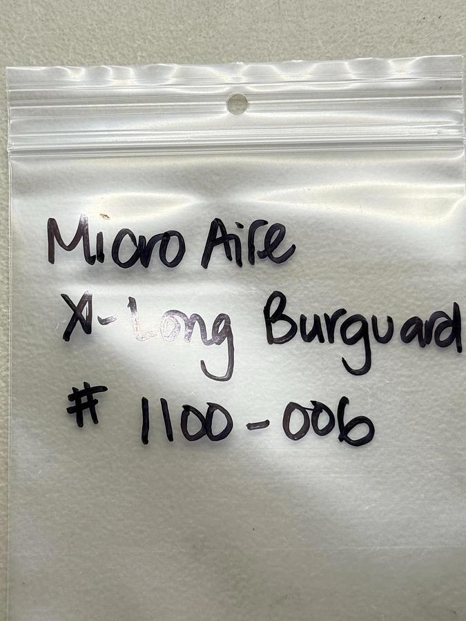 Used Micro-Aire Replacement Part: 1100-006 X-Long BurGuard