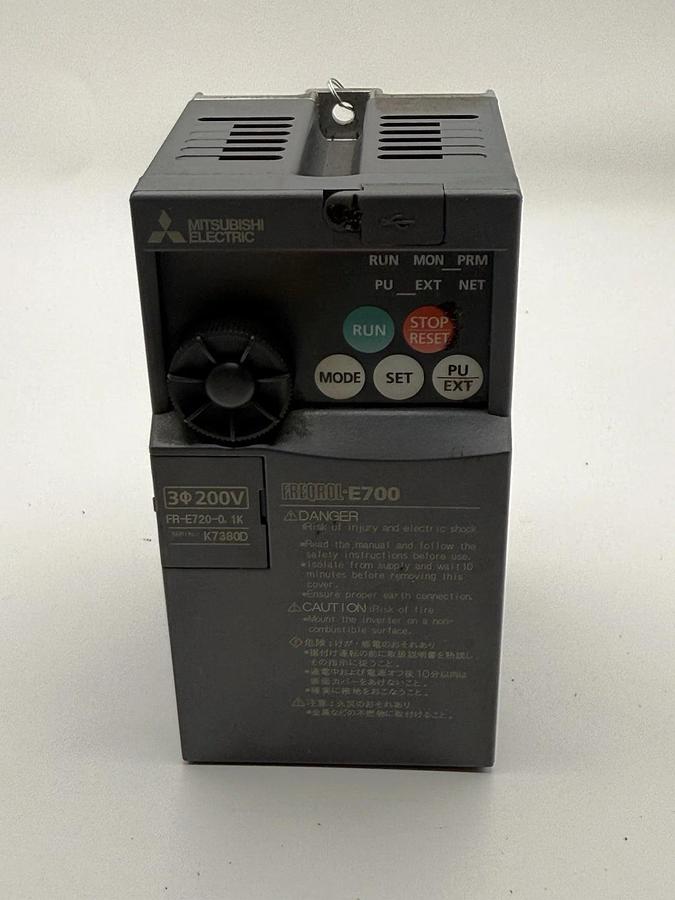 Used Mitsubishi Electric - Inverter FR-E720-0.1K