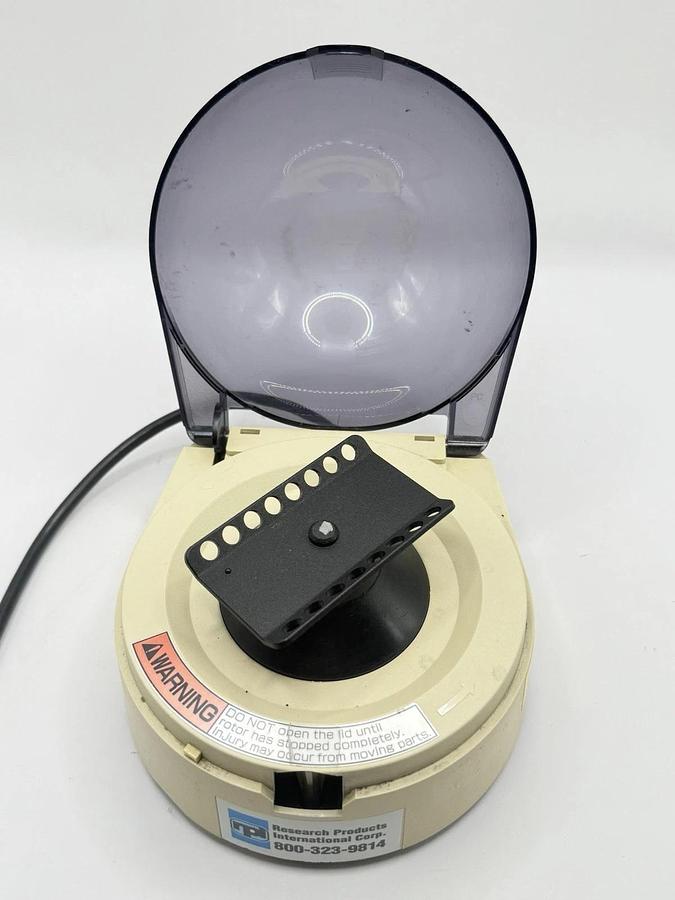 Used TOMY KOGYO Capsulefuge PMC-860 Micro Centrifuge w/ Butterfly Fixed Rotor