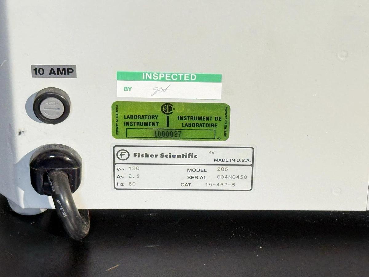 Used Fisher Scientific ISOTEMP 205 Digital Water Bath # 15-462-5 with lid