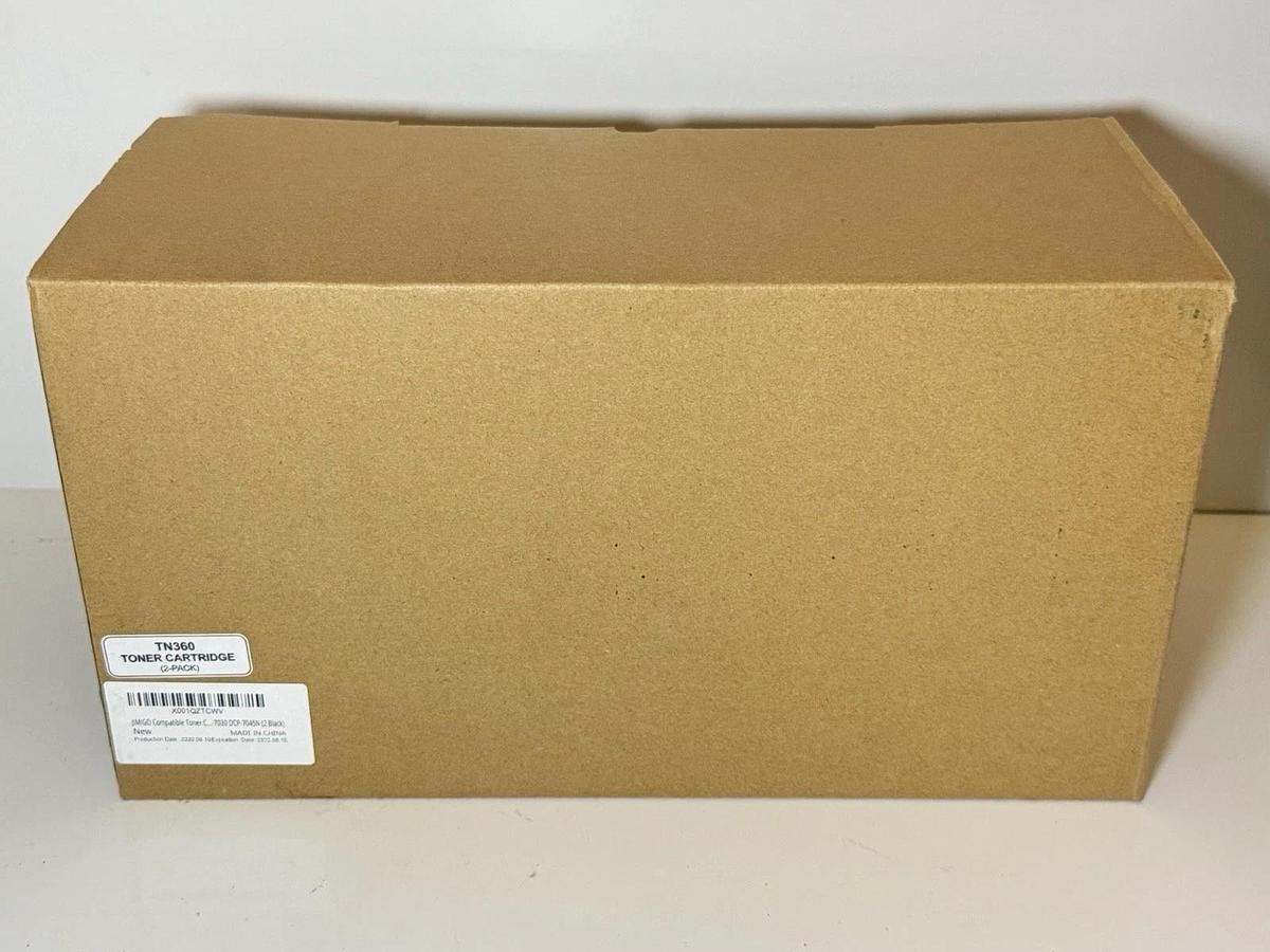 Used New JIMIGO TN-360 High Yield Toner Cartridge - Black 636123915619