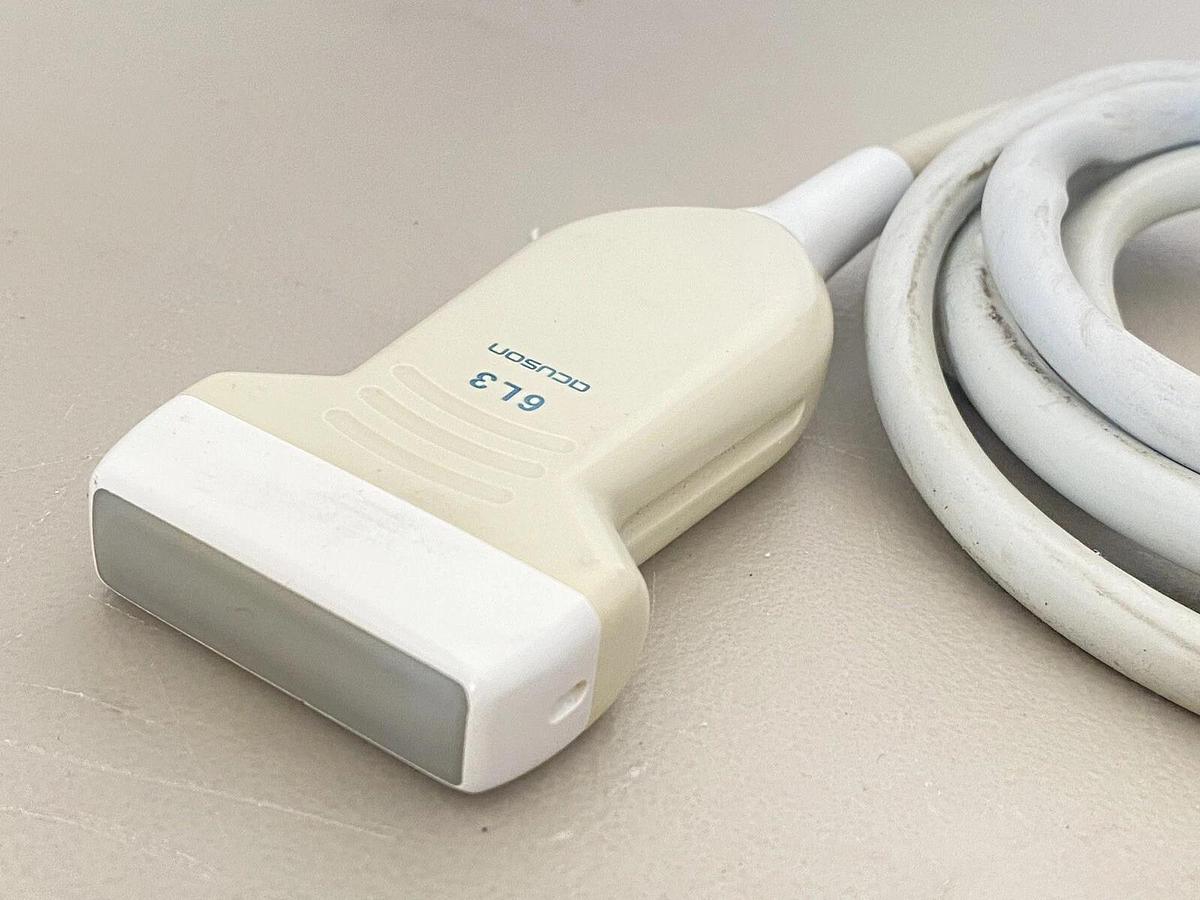 Used Acuson 6L3 IPX0 Linear Array Ultrasound Transducer Probe