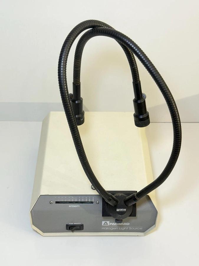 Used Packard 150Watt Halogen Light Source A3000PI with Olympus light attachment