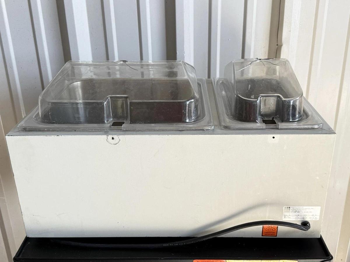 Used Lab-Line Instruments Inc - Equatherm Dual Digital Water Bath 299-730