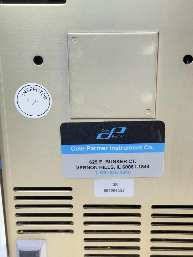 Used Masterflex L/S Console Drive 7520-60 with 2 x Easy-Load II Pump Heads 77200-52