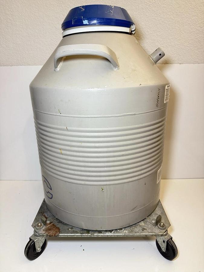 Used Taylor-Wharton 35VHC Union Carbide / Cryo Cryogenic 35L Liquid Nitrogen Tank