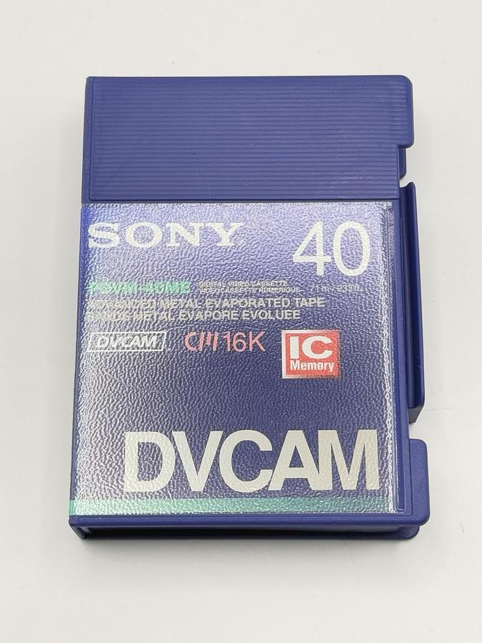Used (8) Sony DVCAM Digital Video Cassette Advanced Metal Evaporated Tapes PDVM-40ME