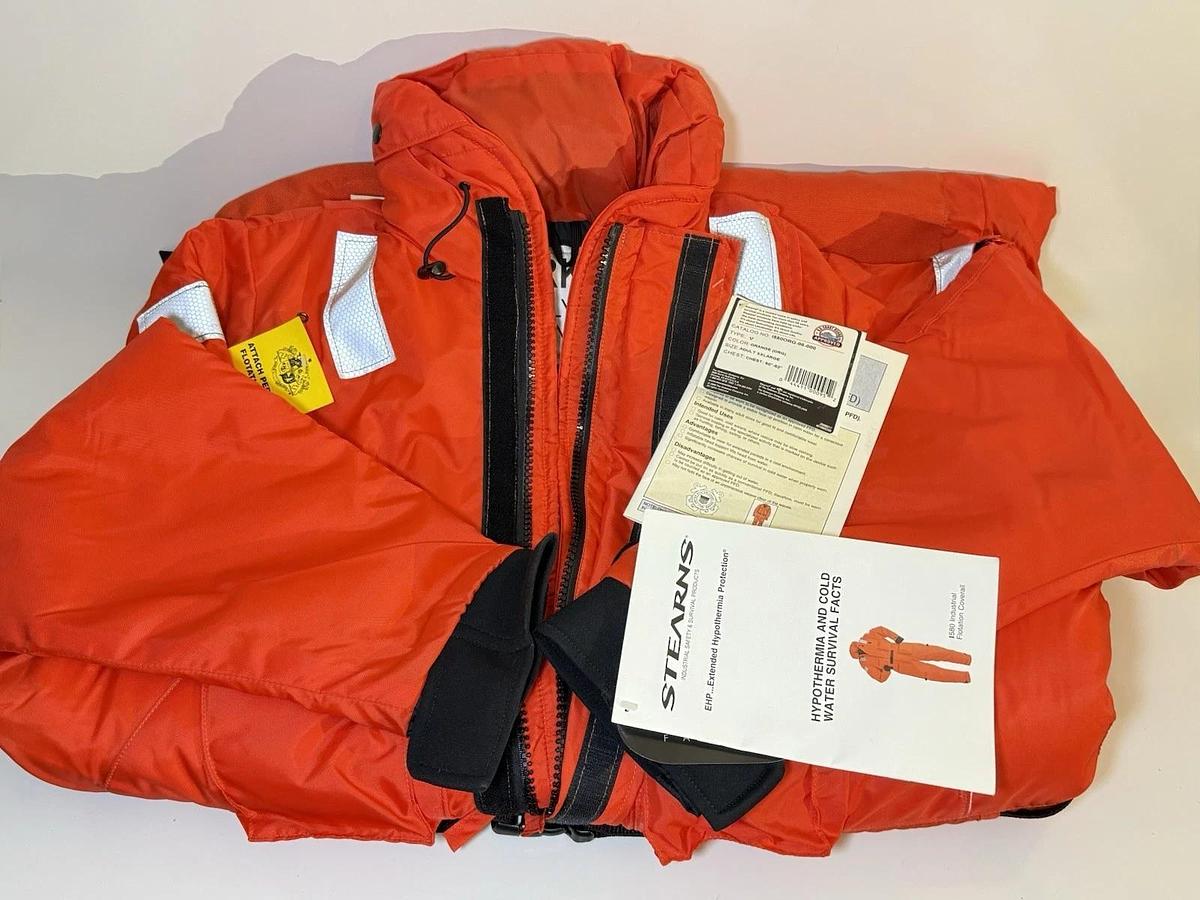 Coleman Stearns I580 Industrial Flotation Coverall I580ORG-06-000 XXLarge XXL
