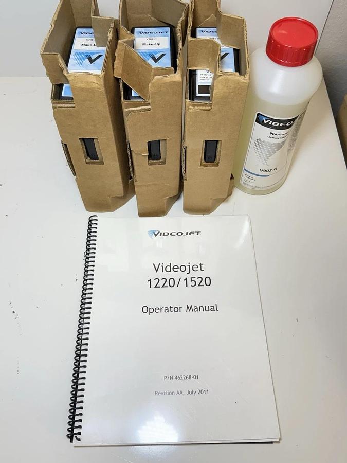 Used VIDEOJET TubeWriter 360 Vial Labeling System - Ink Jet Machine - FREE SHIPPING!