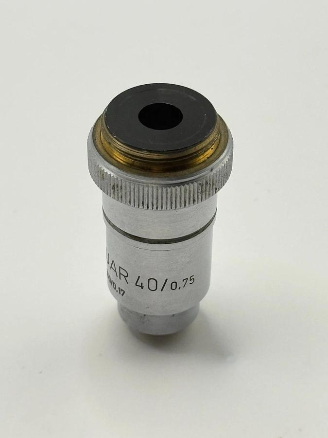 Used Carl Zeiss Microscope Objective Lens Neofluar 40x /0.75 160/0.17