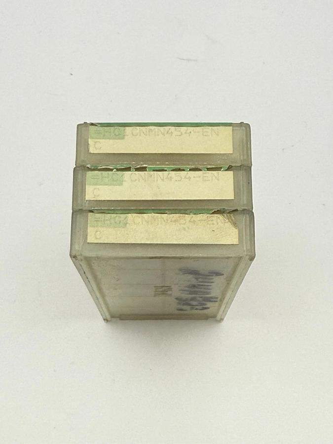 Used NTK Turning Inserts white Ceramic HC1CNMN454-ENC