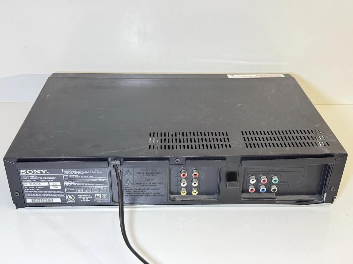 Used Sony SLV-D281P DVD Player / Video Cassette Recorder