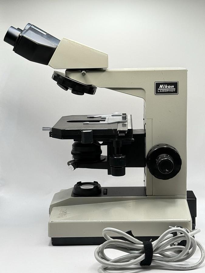 Used Nikon Labophot Laboratory Research Microscope