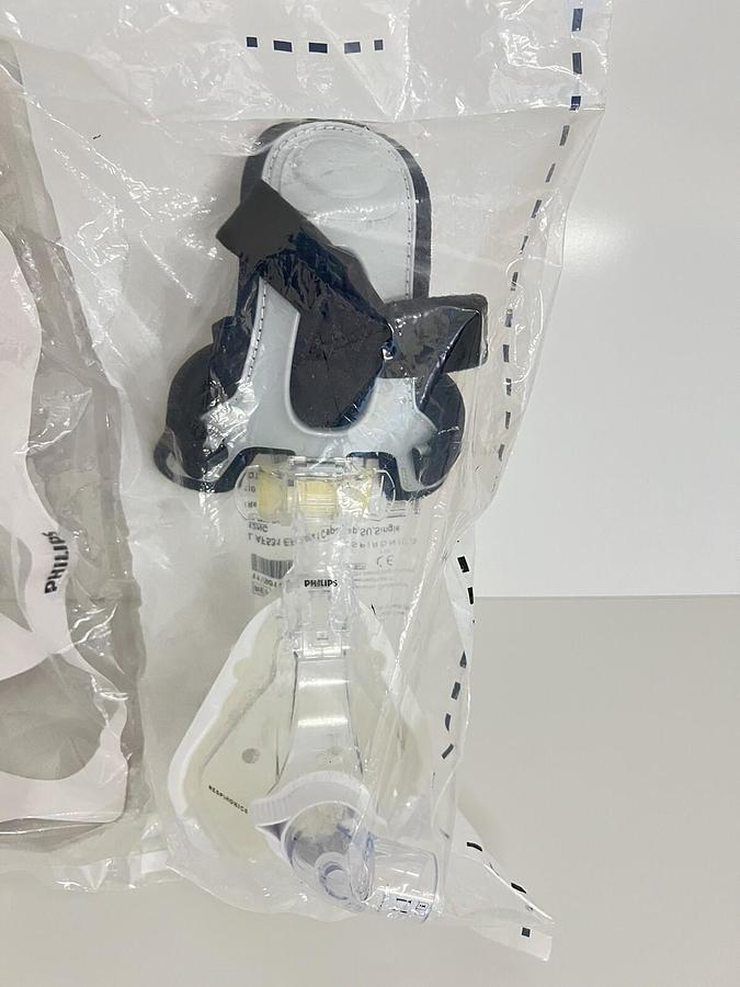 Used Philips Respironics Single Use AF531 EE Leak CapStrap Mask - Large