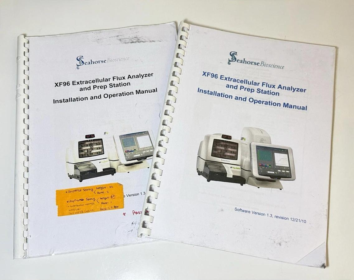 Used Seahorse Bioscience XF Prep Station Extracellular Flux Analyzer 101200-101