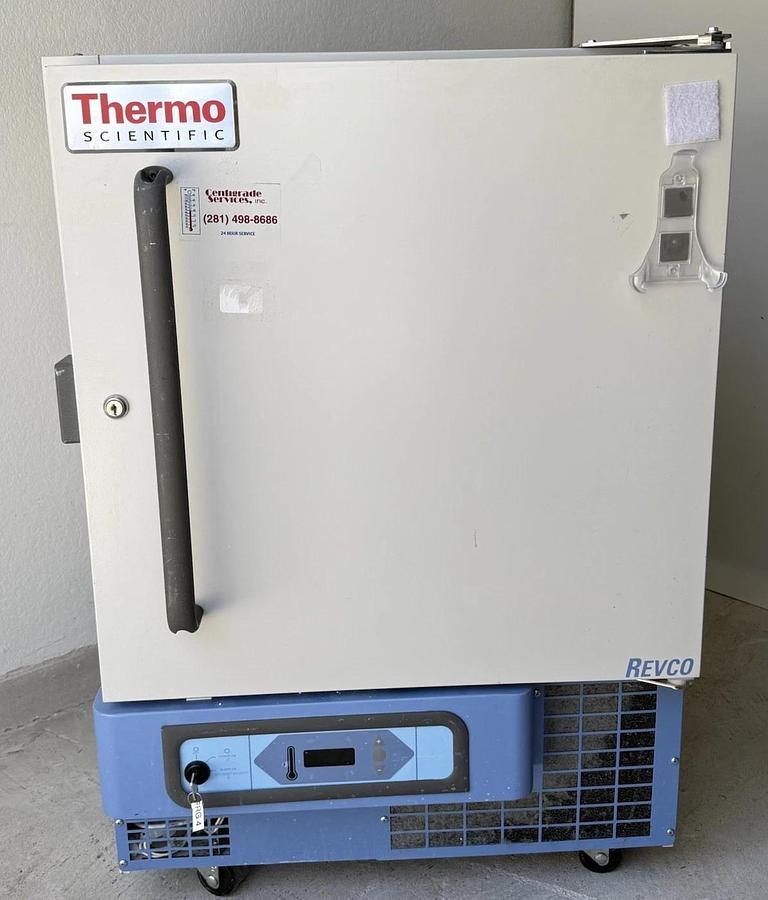 Used Thermo Scientific Revco ULT430A Ultra Low Temp Freezer – For Parts / Not Working