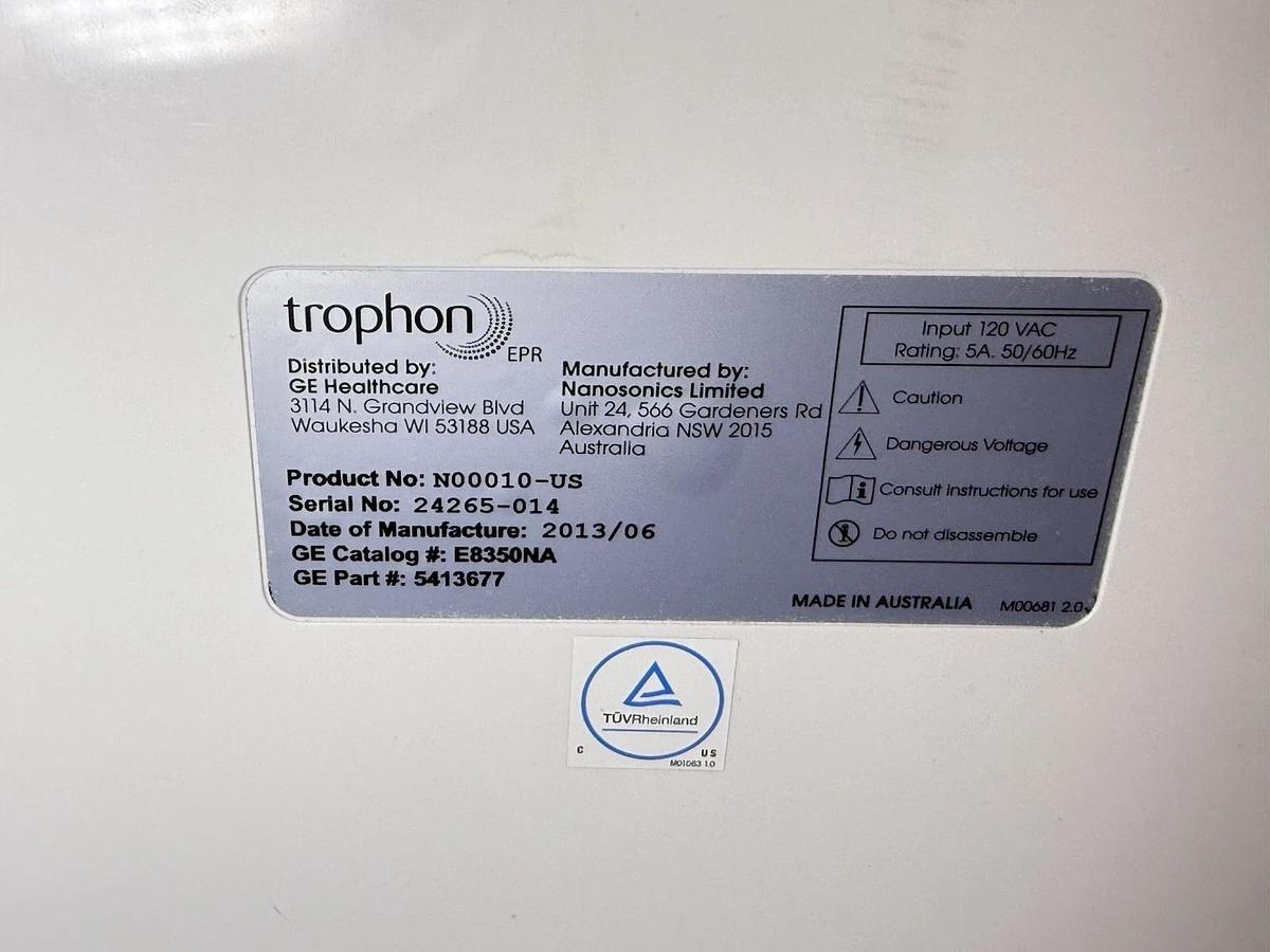 Used Nanosonics Trophon EPR High Level Disinfection Sterilization System N00010-US