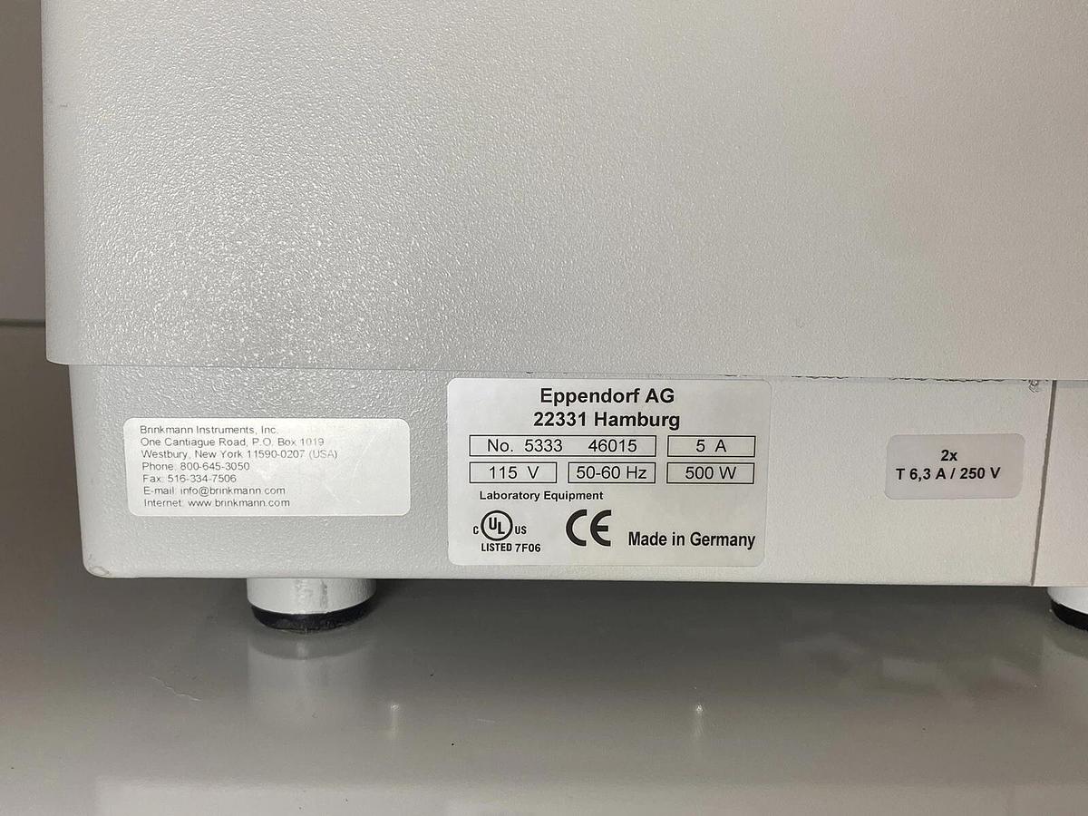 Used Eppendorf 5333 Mastercycler Gradient Personal DNA Thermal Cycler