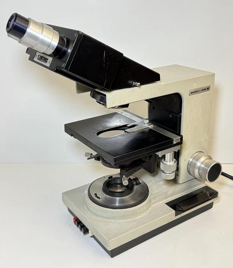 Used Bausch & Lomb Balplan Binocular Microscope with Power cord