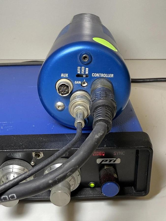 Used PTI Photon Technology Int. IC-100 Microscope Camera Intense Blue w/ Controller