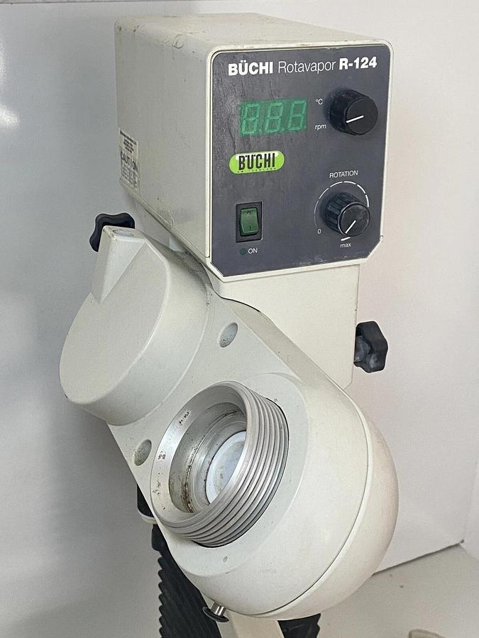 Used Buchi R-124 Rotavapor Benchtop Rotary Evaporator