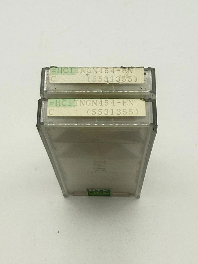 Used NTK Turning Inserts white Ceramic HC1TNGN454-ENC (5531355)