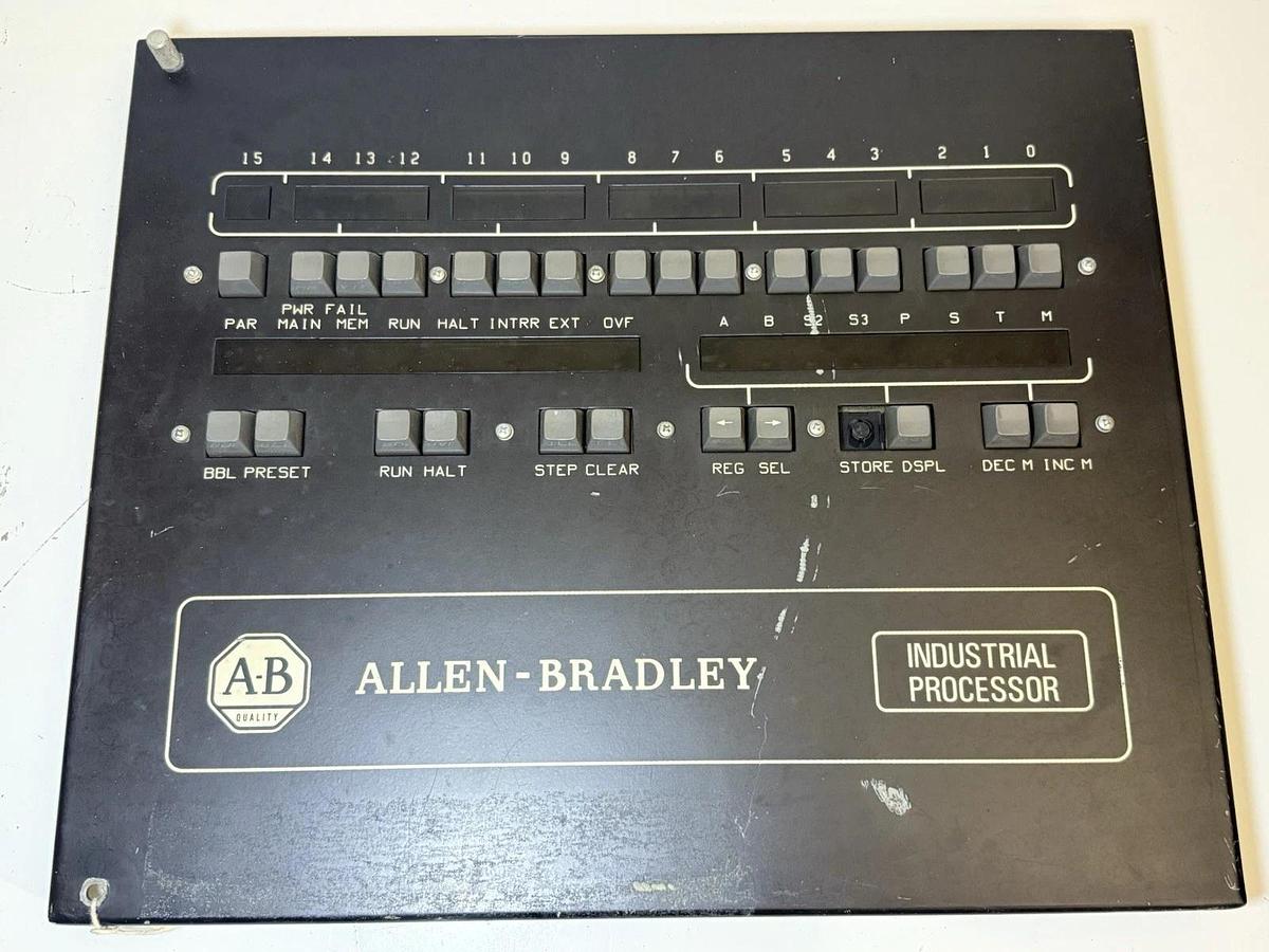 Used Allen Bradley Industrial Processor Control Panel 3264 (P/N: 634492-01)