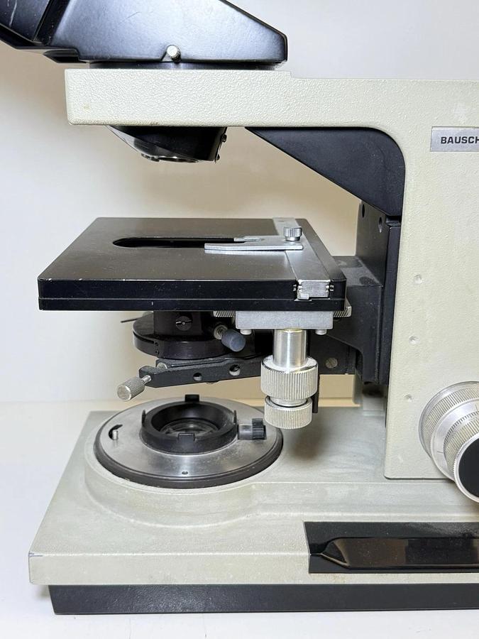 Used Bausch & Lomb Balplan Binocular Microscope with Power cord
