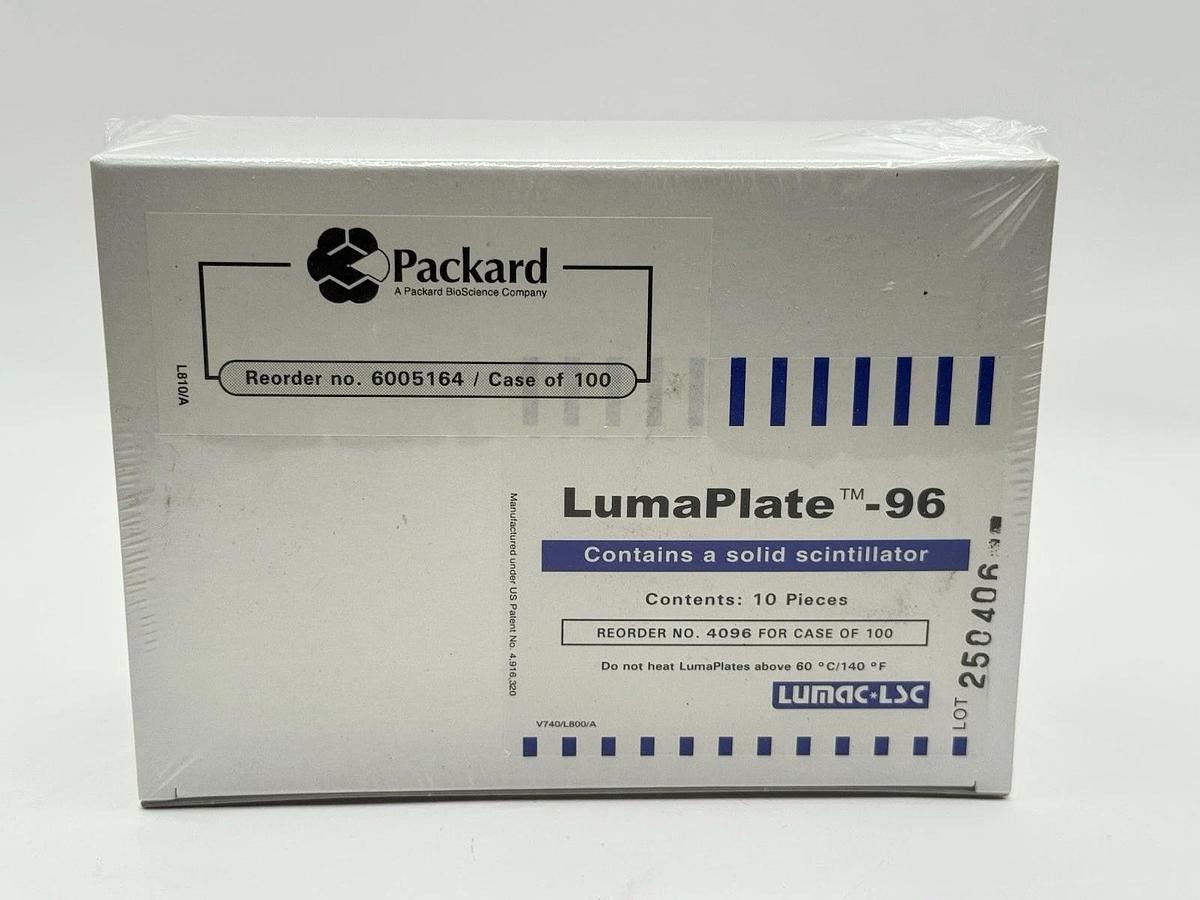Used Packard BioScience Company - LumaPlate 96 Microplate 6005164 (10 pcs/box)