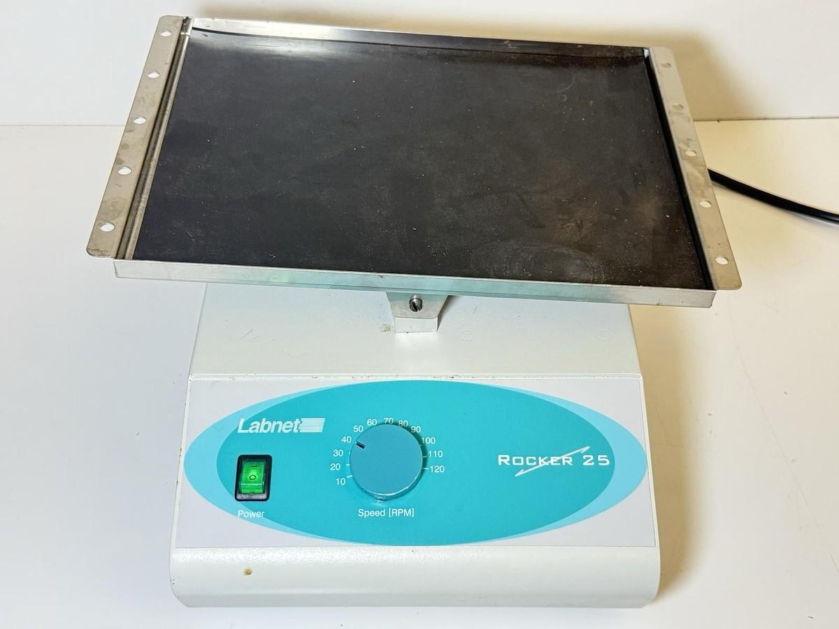 Used Labnet Rocker 25 Precision High-Capacity Bench Rocker Mixer Model: S2025