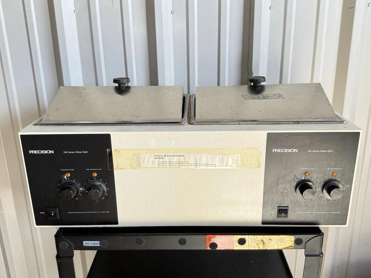 Used Precision Scientific - Dual Chamber Water Bath Model: 188 (Cat#: 66552)