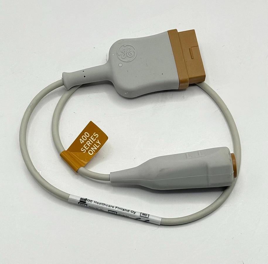 Used GE V400 Monitor 400 Series T1 Probe Attachment Connector 2104178-001