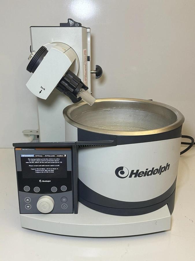 Used Heidolph Basis Hei-VAP ML Rotary Evaporator with Heizbad Hei-VAP Bath