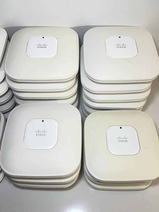 Used LOT OF 46 Cisco Aironet Wireless Access Point: AIR-LAP1142-A-K9 AIR-AP3802E-B-K9