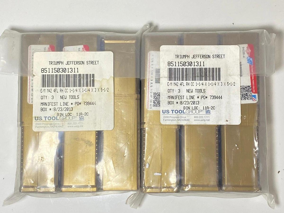 Used PCT Precision Cutting Tools - End Mill 85-1150-301311  54220-W 4FL CO W/N 35011