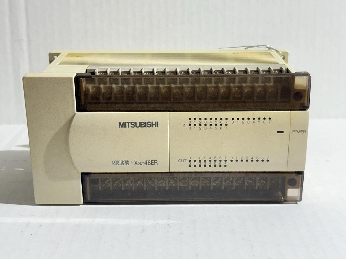 Used Mitsubishi Electric FX2N-48ER-ES/UL Programmable Controller