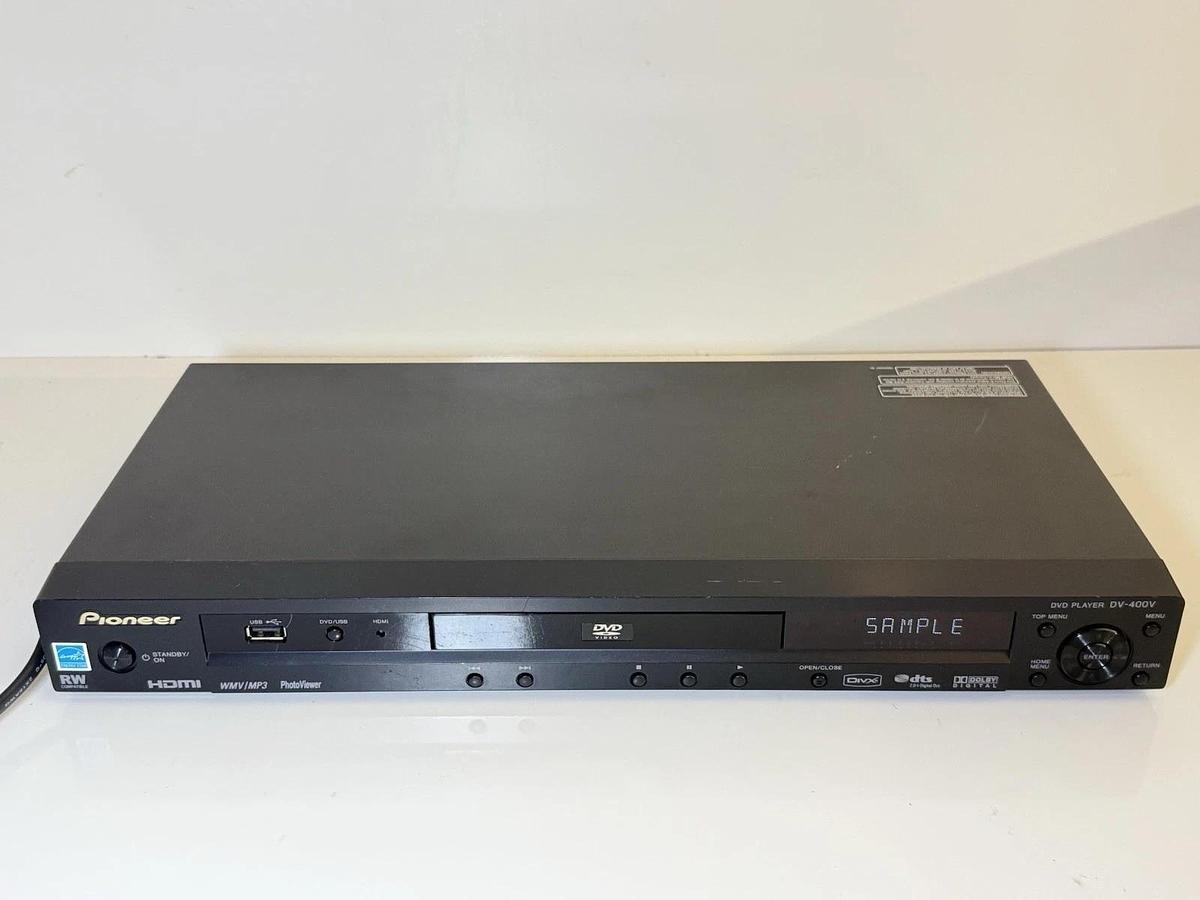 Used Pioneer DV-400V-K DVD CD HDMI Player