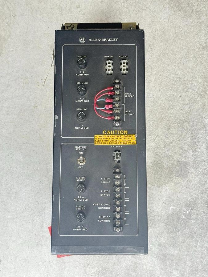 Used Allen Bradley AB Power Supply 8200