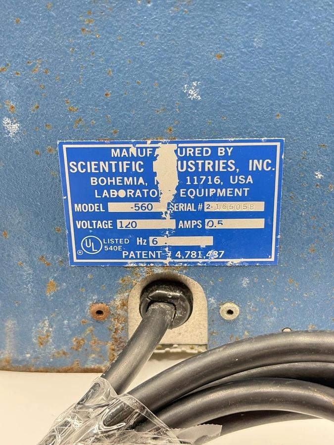 Used Scientific Industries Vortex Genie 2 Shaker 560