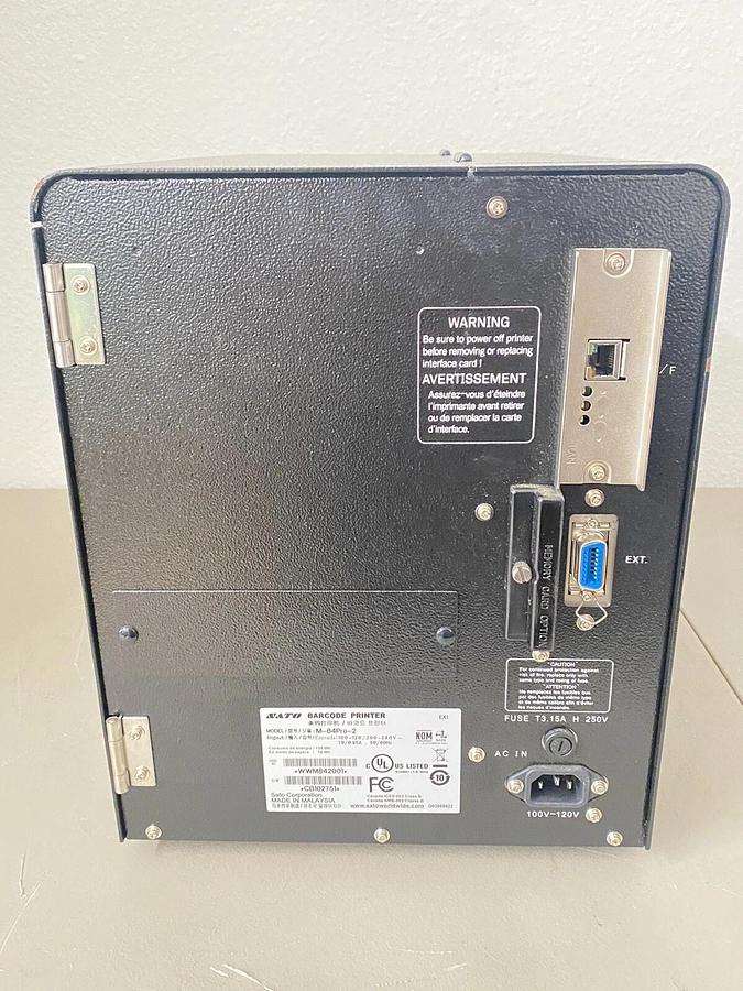 Used SATO Barcode Printer M-84PRO-2