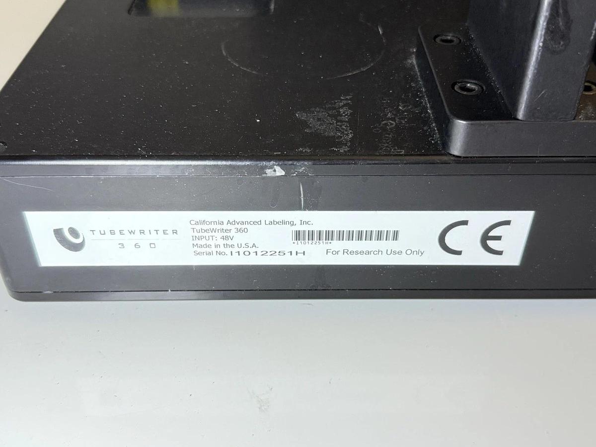 Used VIDEOJET TubeWriter 360 Vial Labeling System - Ink Jet Machine - FREE SHIPPING!