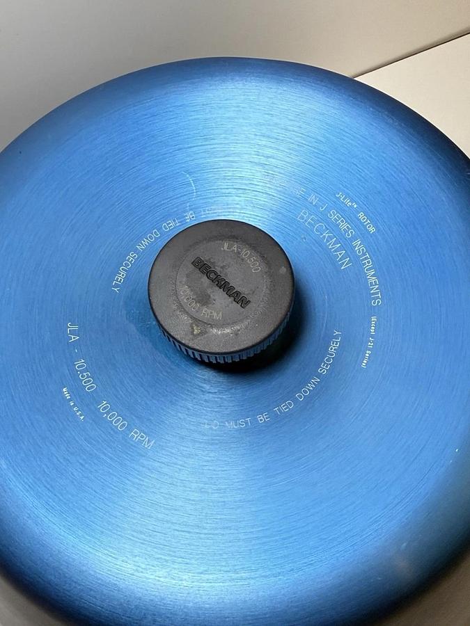 Used Beckman Coulter JLA-10.500 Fixed Angle Centrifuge Rotor 10000 RPM