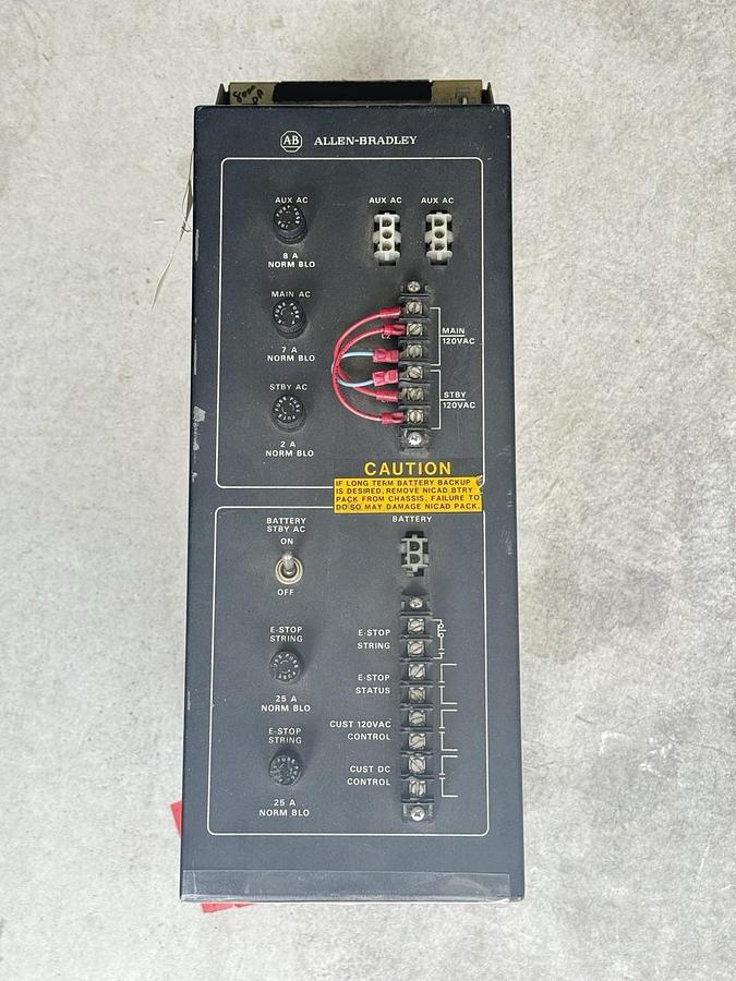 Used Allen Bradley AB Power Supply 8200