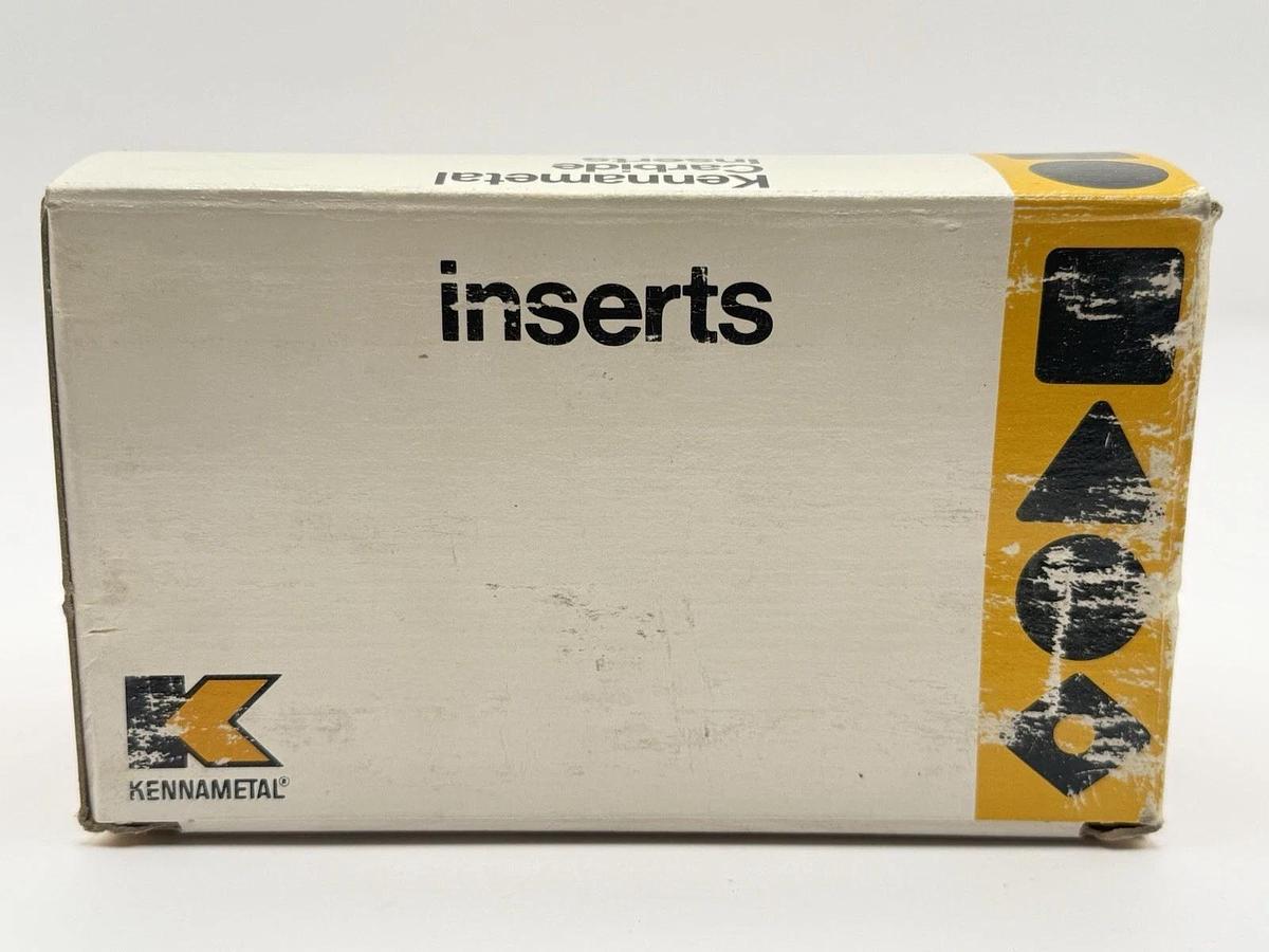 Used Kennametal Kendex Indexable Carbide Inserts DWG 228207R00 (243A958 K68)
