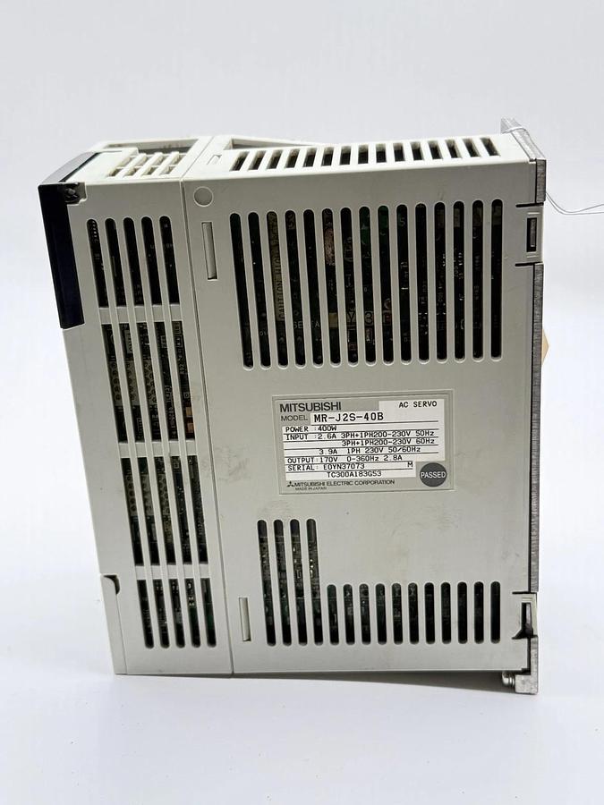 Used Mitsubishi Electric - AC Servo Drive MR-J2S-40B