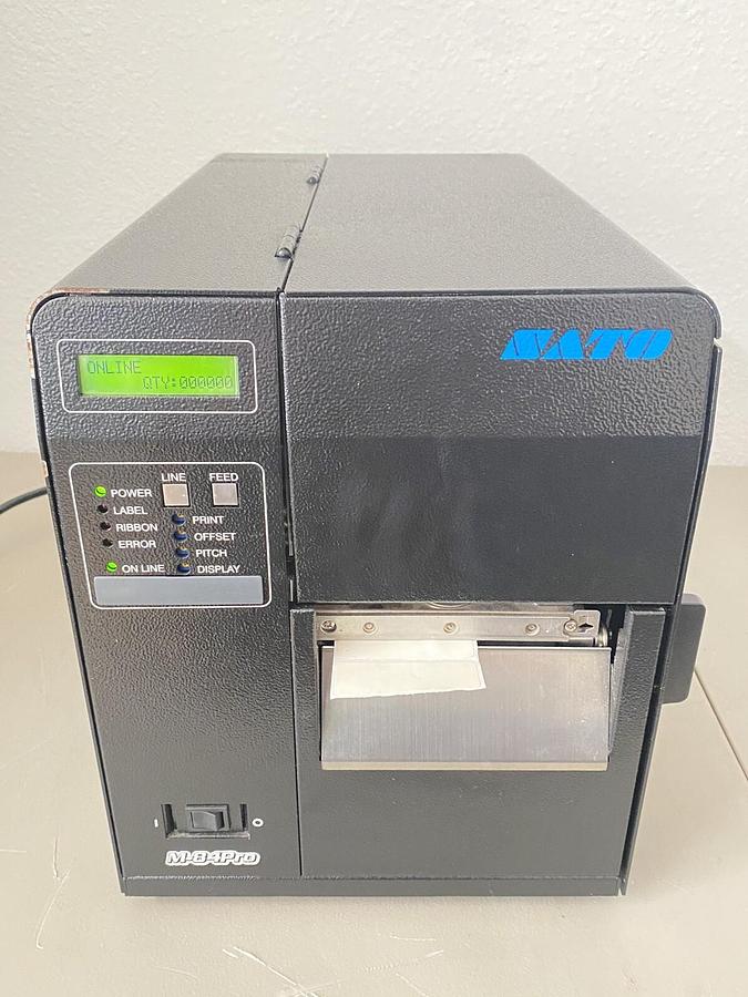 Used SATO Barcode Printer M-84PRO-2