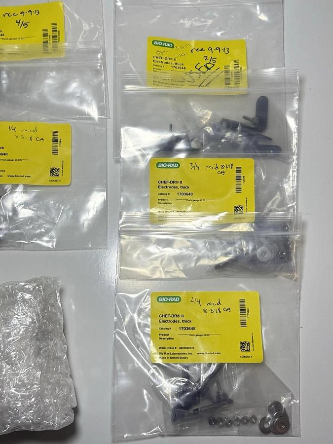 Bio-Rad CHEF Electrodes #1703648 pulsed field gel electrophoresis electrodes