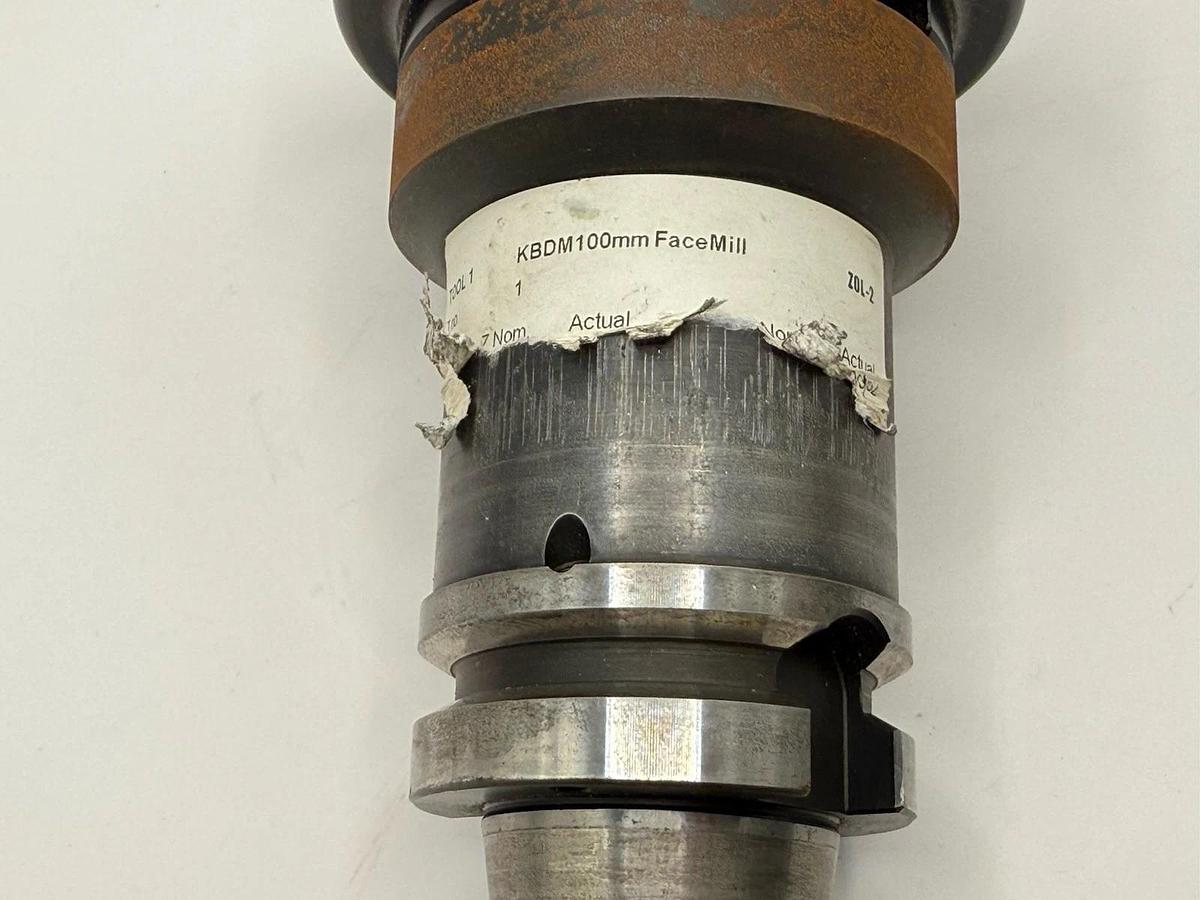 Used Kennametal KBDM100SD12 100mm Beyond Diamond PCD Shell Mill